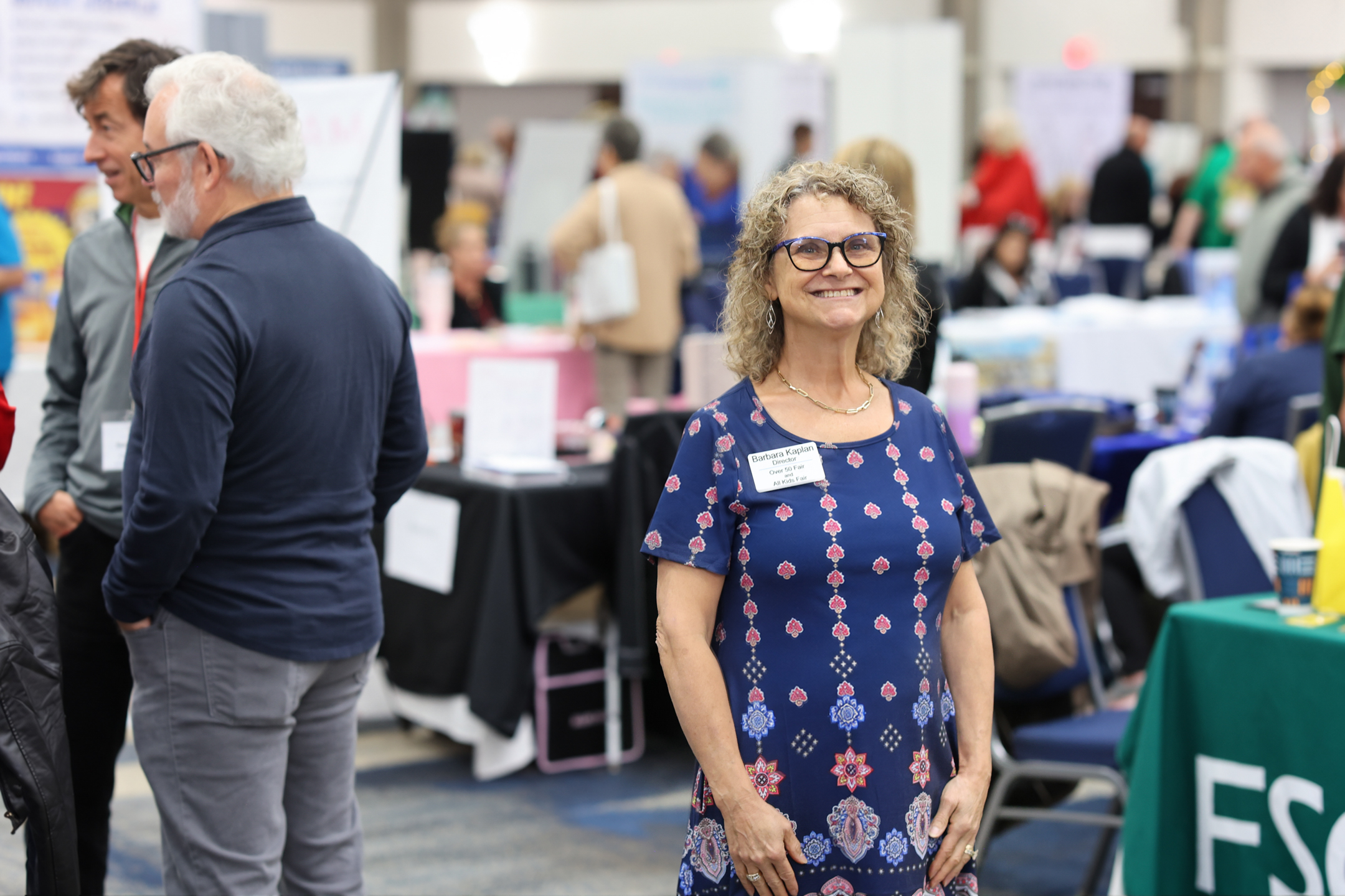 Barbara Kaplan, Director of the Over 50 Fair