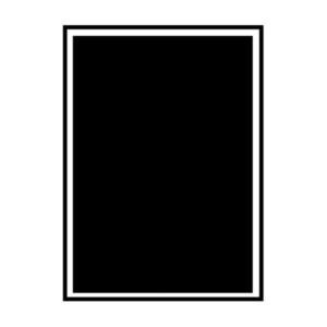 A black page indicating a black and white page in the program book