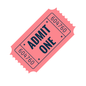 An admission ticket