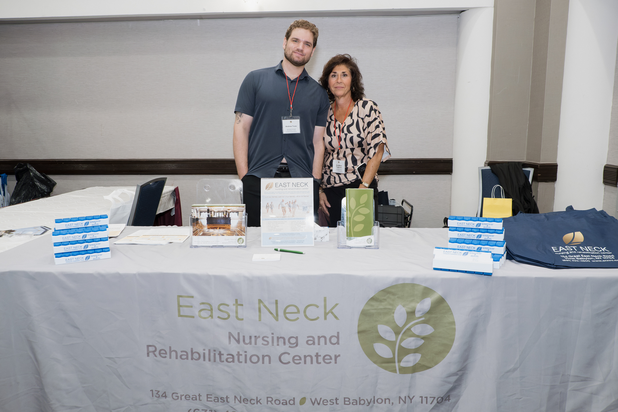 Two vendors from East Neck Nursing & Rehab